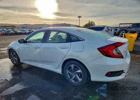 2020 Honda Civic Lx из США, поврежденный, VIN 2HGFC2F63LH552277